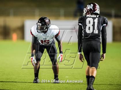 Thumbnail 1 in Wylie vs. Rockwall-Heath (UIL 5A Area Playoff) photogallery.