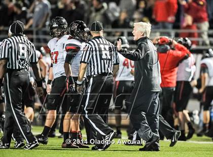 Thumbnail 2 in Wylie vs. Rockwall-Heath (UIL 5A Area Playoff) photogallery.