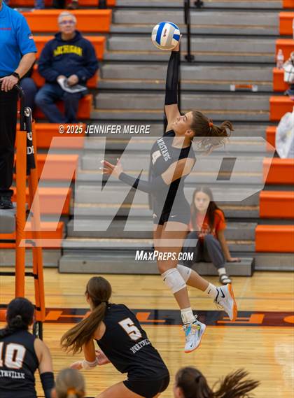 Thumbnail 2 in Canton @ Northville (MHSAA Division 1 District 23 First Round) photogallery.