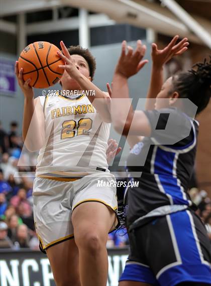 Thumbnail 2 in Fairmont vs. St. Pauls  (2023 Robeson County Shootout) Championship photogallery.