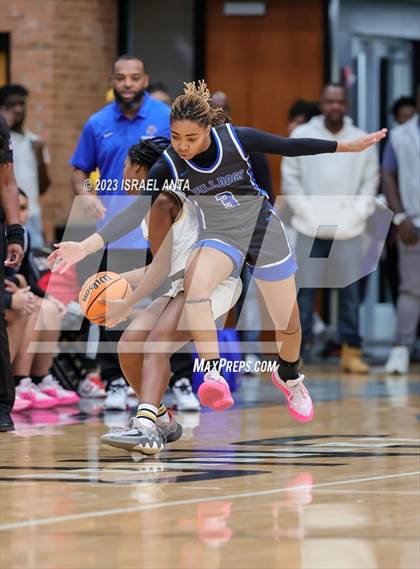 Thumbnail 3 in Fairmont vs. St. Pauls  (2023 Robeson County Shootout) Championship photogallery.