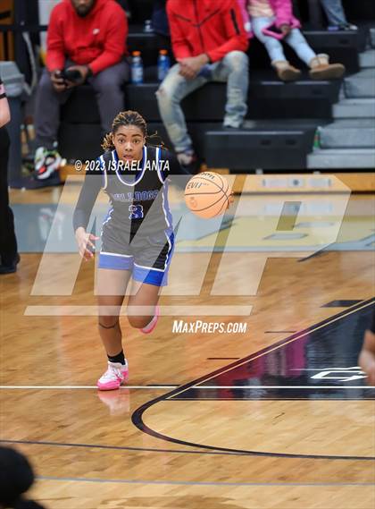 Thumbnail 1 in Fairmont vs. St. Pauls  (2023 Robeson County Shootout) Championship photogallery.