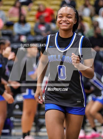 Thumbnail 1 in Fairmont vs. St. Pauls  (2023 Robeson County Shootout) Championship photogallery.