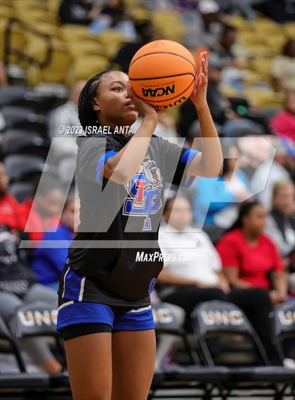 Thumbnail 2 in Fairmont vs. St. Pauls  (2023 Robeson County Shootout) Championship photogallery.