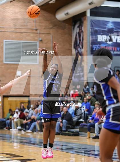 Thumbnail 2 in Fairmont vs. St. Pauls  (2023 Robeson County Shootout) Championship photogallery.