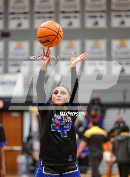 Thumbnail 3 in Fairmont vs. St. Pauls  (2023 Robeson County Shootout) Championship photogallery.