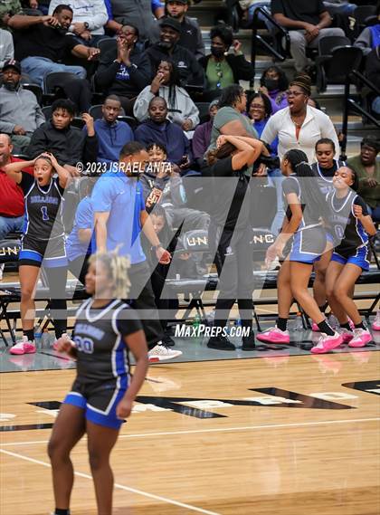 Thumbnail 3 in Fairmont vs. St. Pauls  (2023 Robeson County Shootout) Championship photogallery.
