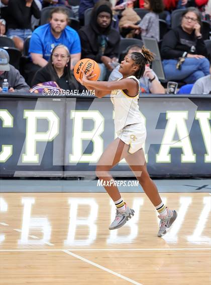 Thumbnail 2 in Fairmont vs. St. Pauls  (2023 Robeson County Shootout) Championship photogallery.