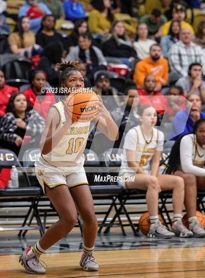 Thumbnail 2 in Fairmont vs. St. Pauls  (2023 Robeson County Shootout) Championship photogallery.