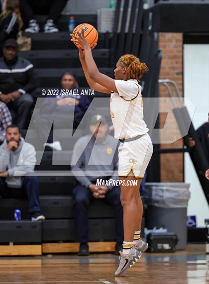 Thumbnail 1 in Fairmont vs. St. Pauls  (2023 Robeson County Shootout) Championship photogallery.