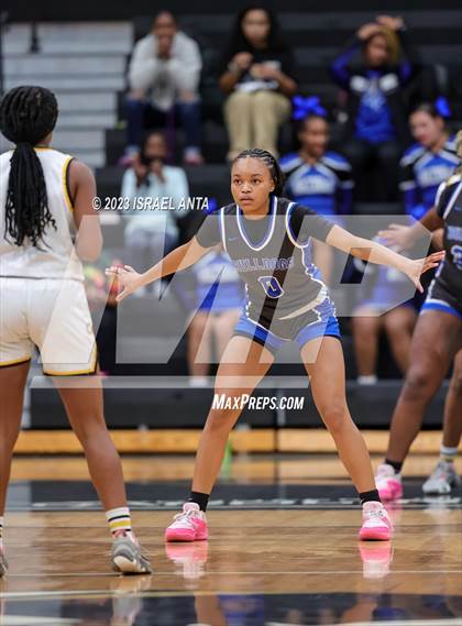 Thumbnail 1 in Fairmont vs. St. Pauls  (2023 Robeson County Shootout) Championship photogallery.