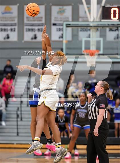 Thumbnail 2 in Fairmont vs. St. Pauls  (2023 Robeson County Shootout) Championship photogallery.