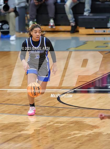 Thumbnail 2 in Fairmont vs. St. Pauls  (2023 Robeson County Shootout) Championship photogallery.
