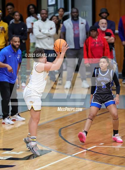 Thumbnail 2 in Fairmont vs. St. Pauls  (2023 Robeson County Shootout) Championship photogallery.