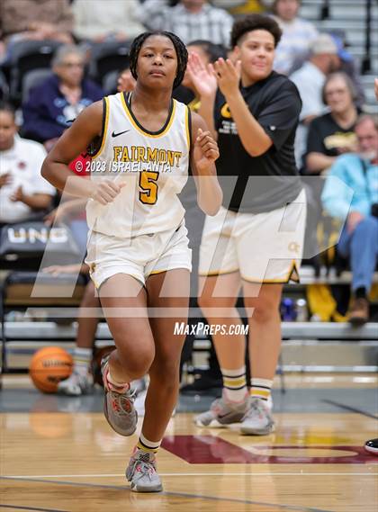 Thumbnail 3 in Fairmont vs. St. Pauls  (2023 Robeson County Shootout) Championship photogallery.