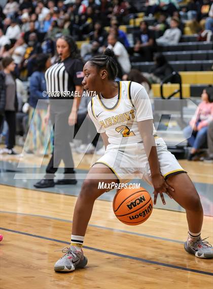 Thumbnail 1 in Fairmont vs. St. Pauls  (2023 Robeson County Shootout) Championship photogallery.