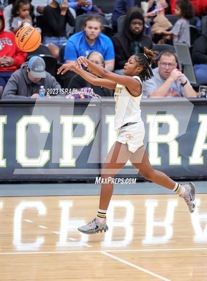 Thumbnail 3 in Fairmont vs. St. Pauls  (2023 Robeson County Shootout) Championship photogallery.