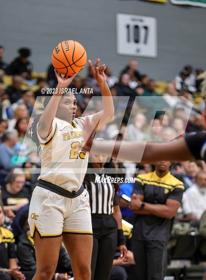 Thumbnail 1 in Fairmont vs. St. Pauls  (2023 Robeson County Shootout) Championship photogallery.