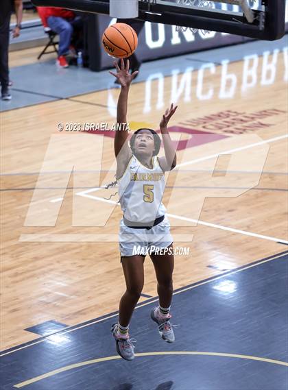 Thumbnail 2 in Fairmont vs. St. Pauls  (2023 Robeson County Shootout) Championship photogallery.