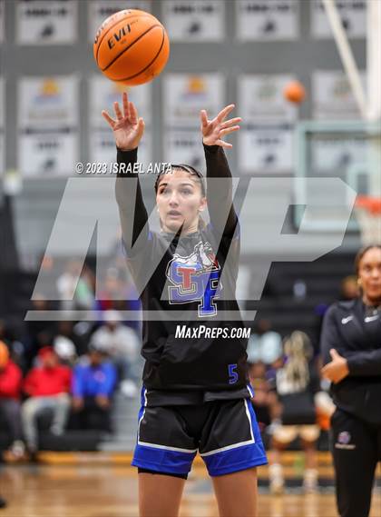 Thumbnail 2 in Fairmont vs. St. Pauls  (2023 Robeson County Shootout) Championship photogallery.