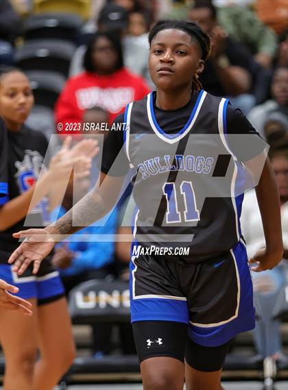 Thumbnail 3 in Fairmont vs. St. Pauls  (2023 Robeson County Shootout) Championship photogallery.