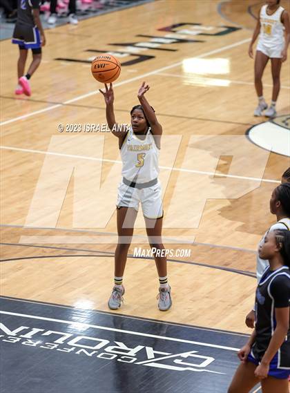 Thumbnail 1 in Fairmont vs. St. Pauls  (2023 Robeson County Shootout) Championship photogallery.