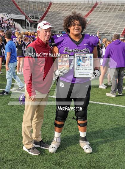 Thumbnail 2 in Bentonville vs. Fayetteville (AAA 7A Final) photogallery.