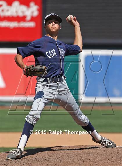 Thumbnail 1 in Casa Roble vs. Benicia @ Raley Field photogallery.