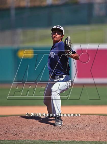 Thumbnail 2 in Casa Roble vs. Benicia @ Raley Field photogallery.