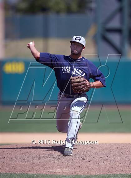 Thumbnail 2 in Casa Roble vs. Benicia @ Raley Field photogallery.
