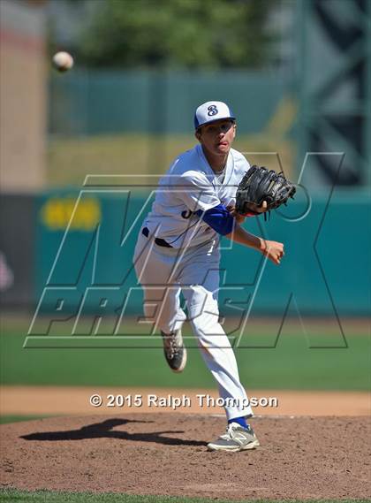 Thumbnail 3 in Casa Roble vs. Benicia @ Raley Field photogallery.