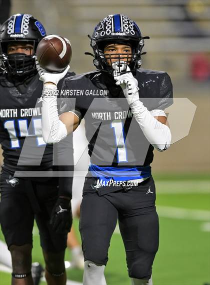 Thumbnail 3 in North Crowley vs. Timber Creek (UIL 6A D1 Bi-District) photogallery.