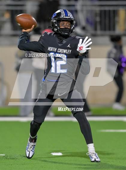 Thumbnail 2 in North Crowley vs. Timber Creek (UIL 6A D1 Bi-District) photogallery.