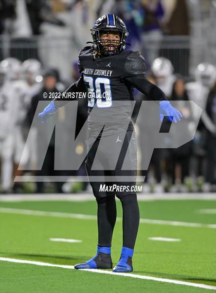 Thumbnail 1 in North Crowley vs. Timber Creek (UIL 6A D1 Bi-District) photogallery.