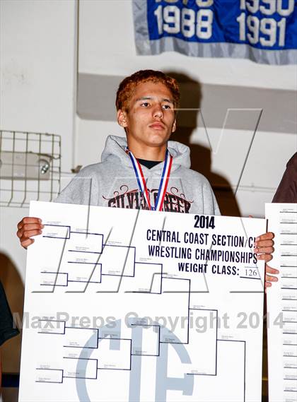 Thumbnail 2 in CIF CCS Wrestling Masters Championships (Awards) photogallery.