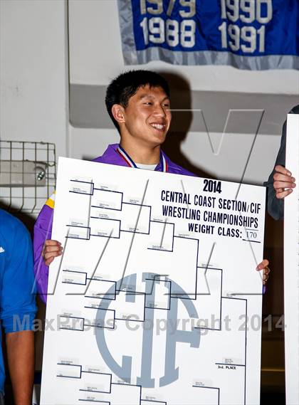 Thumbnail 1 in CIF CCS Wrestling Masters Championships (Awards) photogallery.