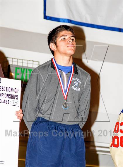 Thumbnail 3 in CIF CCS Wrestling Masters Championships (Awards) photogallery.