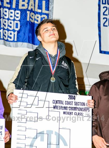 Thumbnail 1 in CIF CCS Wrestling Masters Championships (Awards) photogallery.