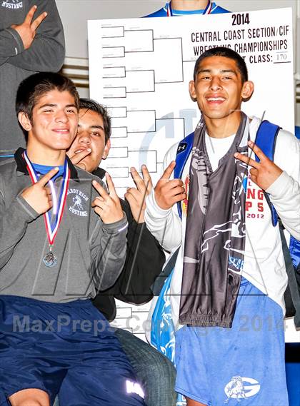 Thumbnail 2 in CIF CCS Wrestling Masters Championships (Awards) photogallery.