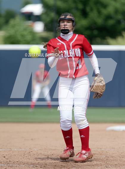 Thumbnail 1 in Hazleton vs. Central Dauphin (PIAA 6A State Championship) photogallery.