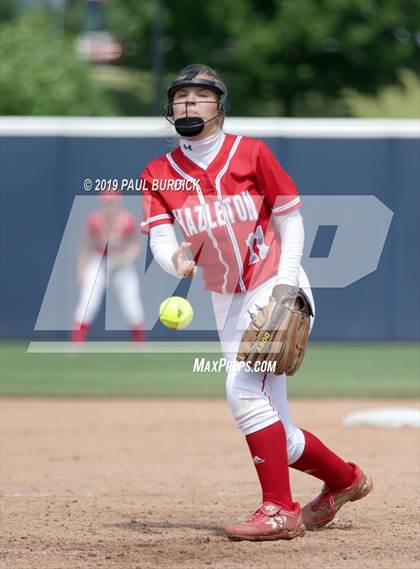Thumbnail 2 in Hazleton vs. Central Dauphin (PIAA 6A State Championship) photogallery.