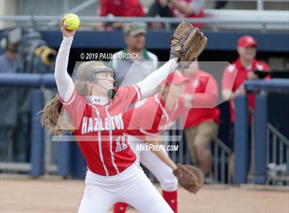 Thumbnail 3 in Hazleton vs. Central Dauphin (PIAA 6A State Championship) photogallery.