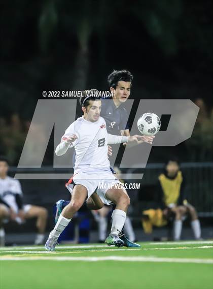 Thumbnail 3 in Brentwood School vs Oakwood photogallery.