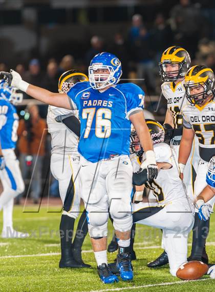 Thumbnail 3 in Del Oro vs. Serra (CIF NorCal Regional D1 Final) photogallery.