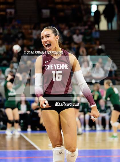 Thumbnail 3 in Cheyenne Mountain vs. Palmer Ridge (CHSAA 4A Round 1) photogallery.