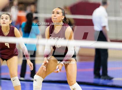 Thumbnail 3 in Cheyenne Mountain vs. Palmer Ridge (CHSAA 4A Round 1) photogallery.