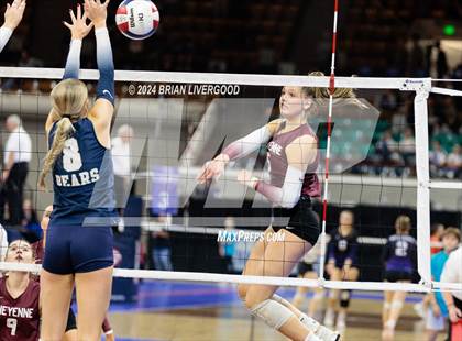 Thumbnail 1 in Cheyenne Mountain vs. Palmer Ridge (CHSAA 4A Round 1) photogallery.