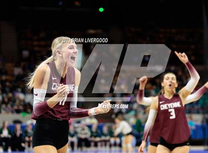 Thumbnail 1 in Cheyenne Mountain vs. Palmer Ridge (CHSAA 4A Round 1) photogallery.