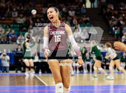 Thumbnail 2 in Cheyenne Mountain vs. Palmer Ridge (CHSAA 4A Round 1) photogallery.