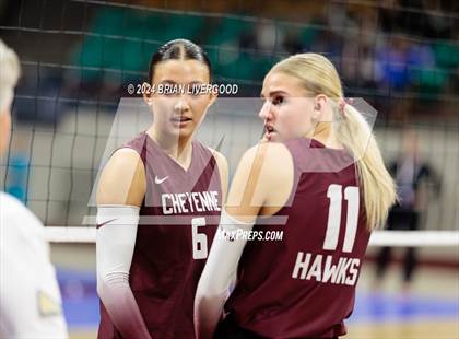 Thumbnail 3 in Cheyenne Mountain vs. Palmer Ridge (CHSAA 4A Round 1) photogallery.
